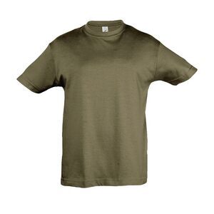 SOLS Kids Regent Short Sleeve T-Shirt / Army